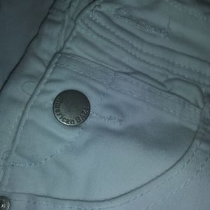 Ripped White overalls